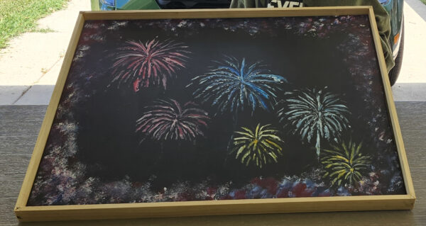 Fireworks 2025 in frame