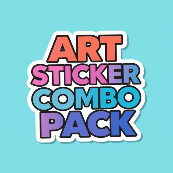 Art Sticker Combo Pack