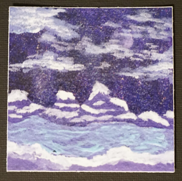 Glitter Night - Sticker