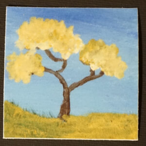Yellow Tree - Sticker