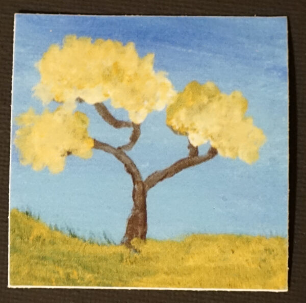 Yellow Tree - Sticker
